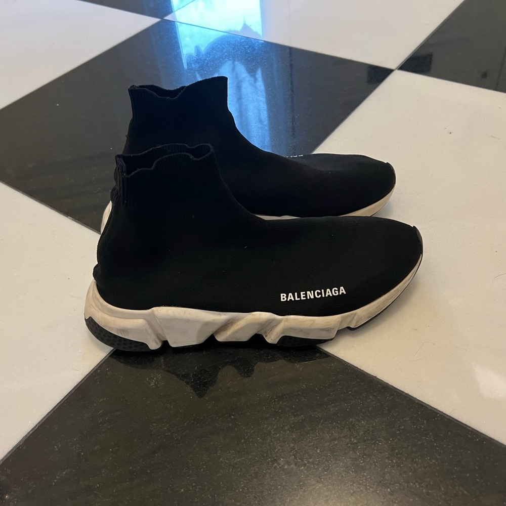 Balenciaga Black Sock Sneakers